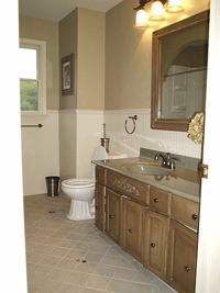 Bathroom Renovations on We Remodeled This Whole Bathroom From Ceiling To Floor